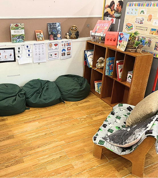 St Chads Preschool Chadwell Heath reading area