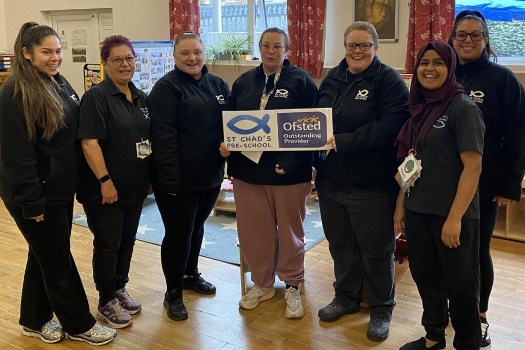Saint Chads Preschool OFSTED Outstanding 2025